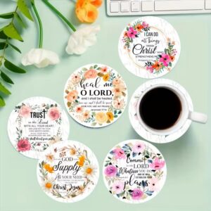 6 Piece Wooden Coasters