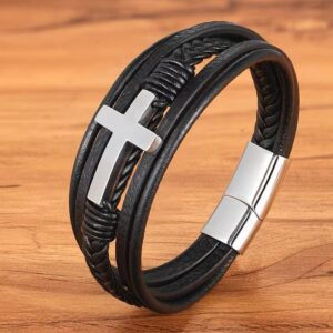Woven Cross Bracelet