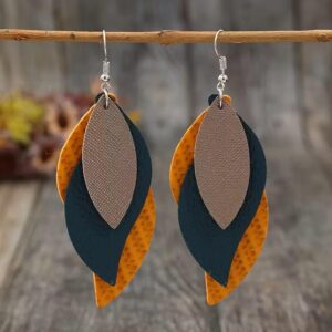 Leaf Shaped Earrings