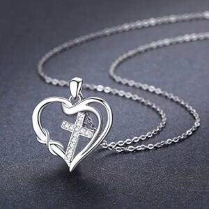 Love Cross Necklace