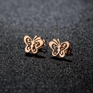 Butterfly Ear Studs