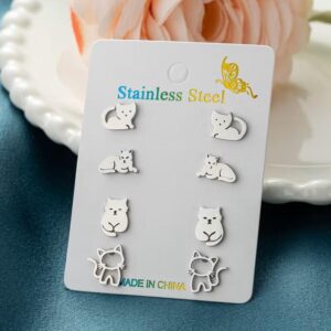 Cat Ear Stud Set