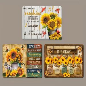 Sunflower Fridge Magnets