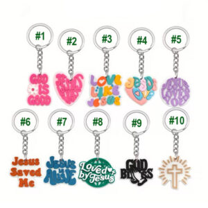 PVC Keyrings